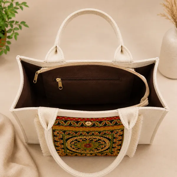 Premium_Women_Blue_Ethnic_Embroidered_Jute_Tote_Handbag_with_Sling_Strap