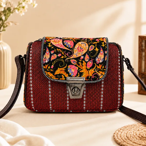 Premium_Women_Handcrafted_Embroidered_Jute_Sling_Bag_with_Ethnic_Printed_Flap