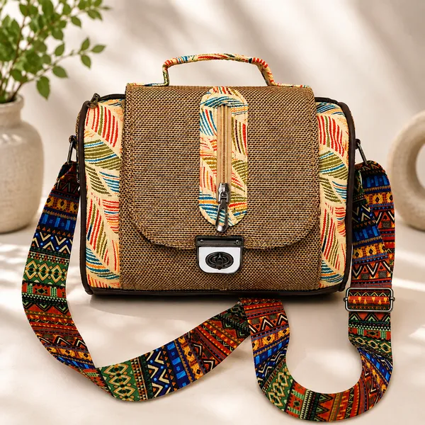 Premium_Women_Ethnic_Printed_Jute_Sling_Bag_with_Adjustable_Strap_&_Multiple_Compartments
