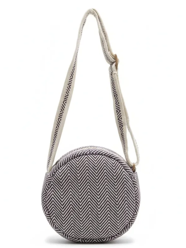 White_&_Brown_Cotton_Zipper_Sling_Bag_For_Girls