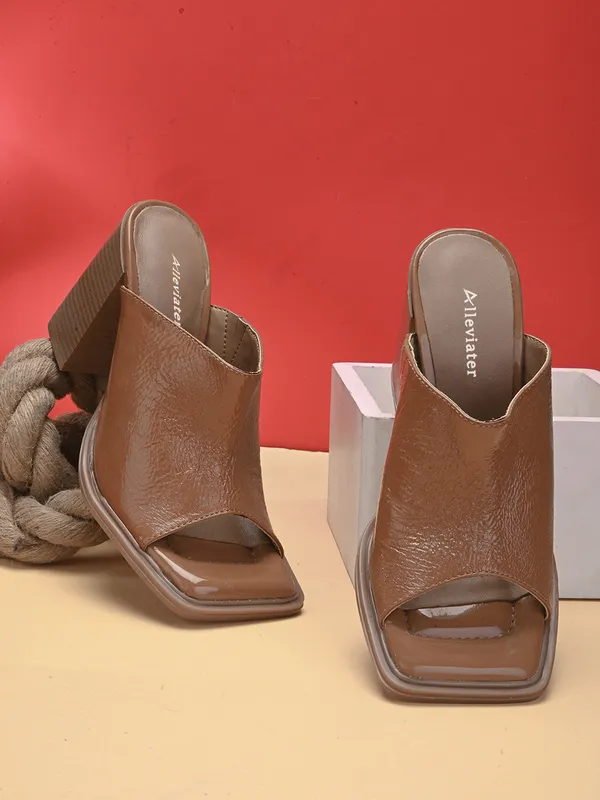 TAN_Horsebit_Open-Toe_Heeled_Mules