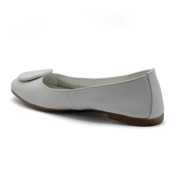 White_Round-Buckle_Ballet_Flats