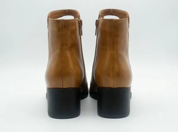 Women's_Camle_color_WOMEN'S_SIDE_ZIP_Heeled_Ankle_Boots