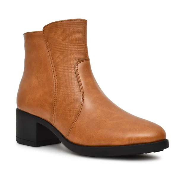 Beige_Synthetic_Leather_Mid_Top_Block-Heels_Regular_Boots_For_Women