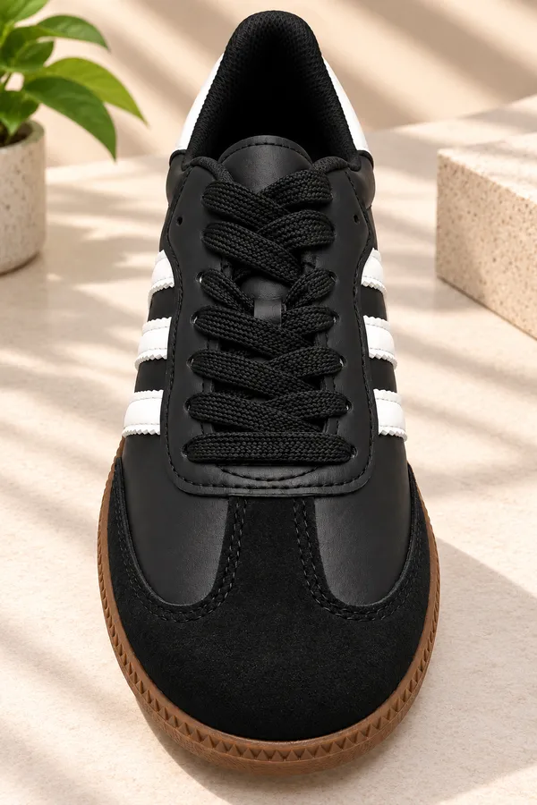 Alleviater_Unisex_Black_Retro_Sneakers_with_Beige_Suede_Accents_&_Brown_Gum_Sole