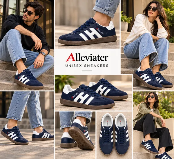 Alleviater_Unisex_Navy_Blue_&_White_Striped_Casual_Sneakers