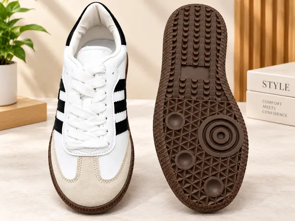 Alleviater_Unisex_White_&_Black_Retro_Sneakers_with_Beige_Suede_Accents_&_Brown_Gum_Sole