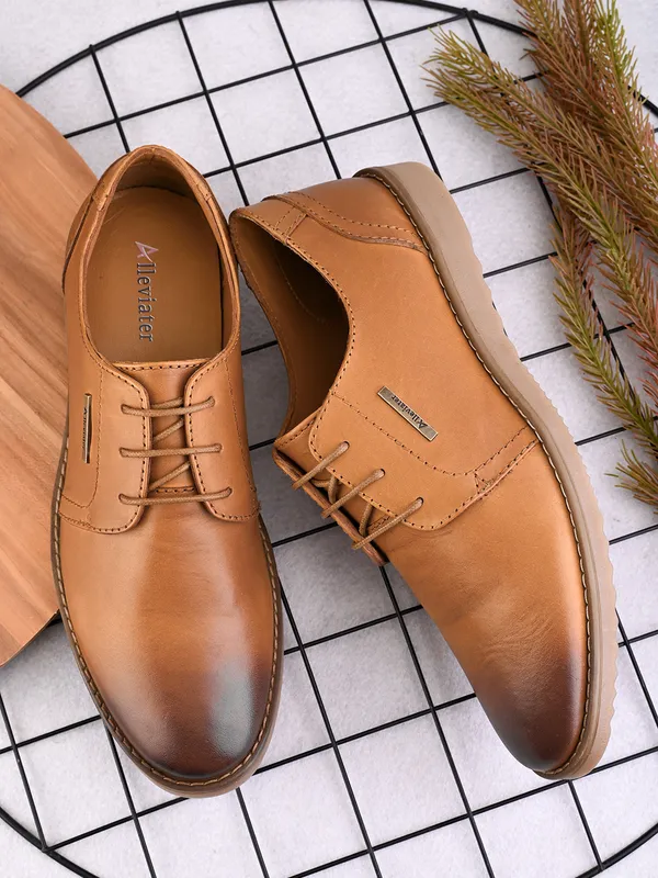 Tan_Genuine_Leather_Formal_Derby_For_Men