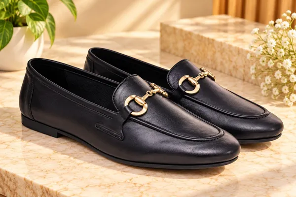 black_Gold_Chain_Loafer