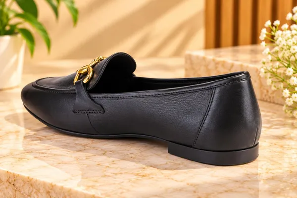 black_Gold_Chain_Loafer