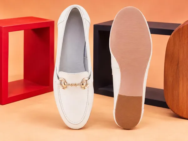 White_Genuine_Leather_Casual_Bellies_For_Women