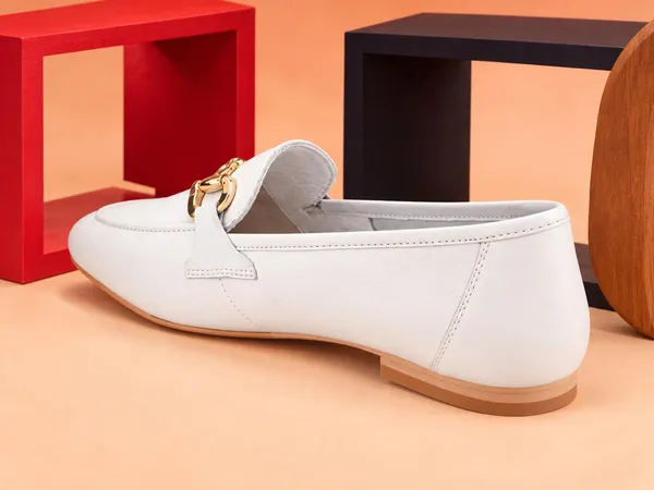White_Genuine_Leather_Casual_Bellies_For_Women