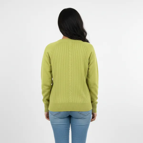 Green_&_Maroon_Korean_Knitting_Premium_&_Elegant_Cardigan_For_Women_(Pack_Of_2)