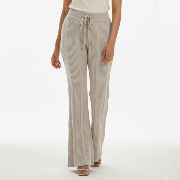 Beige_Korean_Knitting_Premium_&_Elegant_Trousers_For_Women
