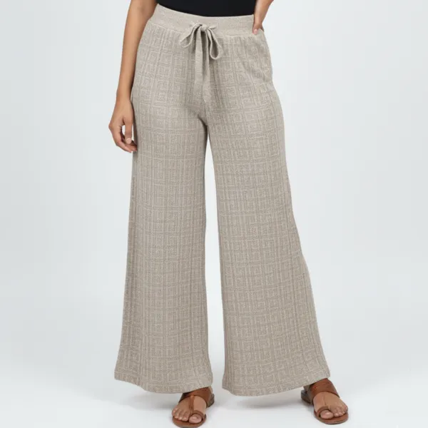 Beige_Korean_Knitting_Premium_&_Elegant_Trousers_For_Women