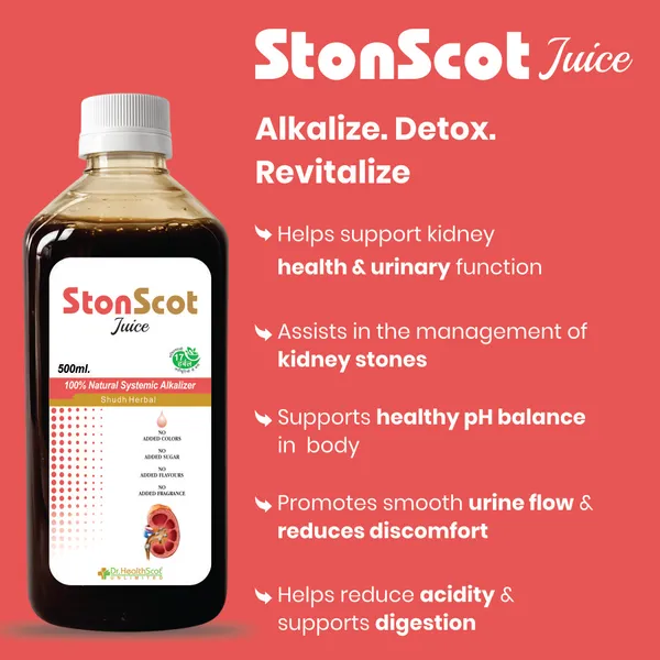 StonScot_Juice_—_Advanced_Herbal_Formula_for_Kidney_&_Urinary_Wellness._Helps_support_natural_flushing_of_toxins,_maintain_urinary_comfort_&_promote_kidney_health_naturally._100%_Herbal_formula__|_No_added_Sugar_|_No_side_Effects