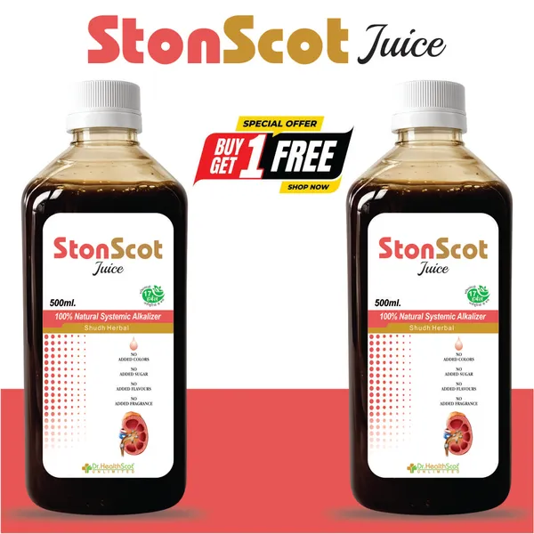 StonScot_Juice_—_Advanced_Herbal_Formula_for_Kidney_&_Urinary_Wellness._Helps_support_natural_flushing_of_toxins,_maintain_urinary_comfort_&_promote_kidney_health_naturally._100%_Herbal_formula__|_No_added_Sugar_|_No_side_Effects