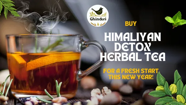 Ghinduri_Himalayan_Detox_Herbal_Tea,_Natural_Mountain_Blend,_Black_Resealable_Pouch_50g