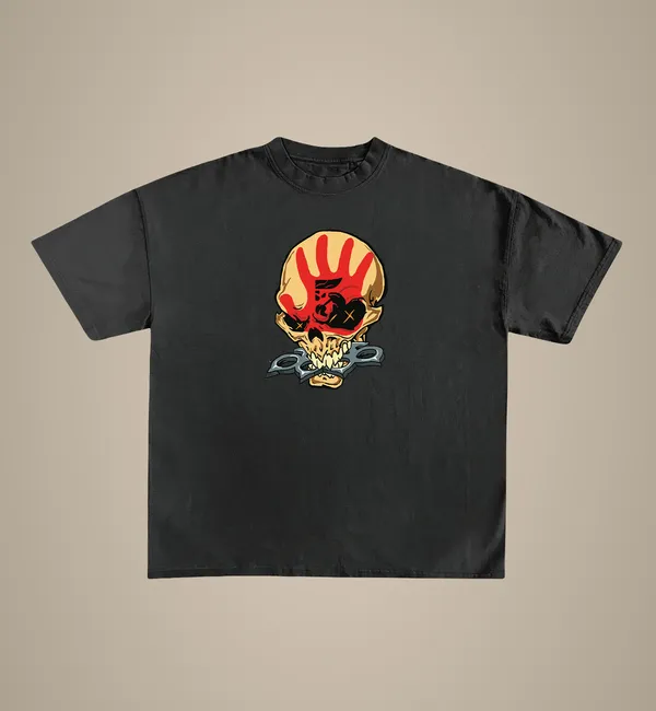 Five_Finger_Death_Punch_Designed_Cotton_Oversized_Tee