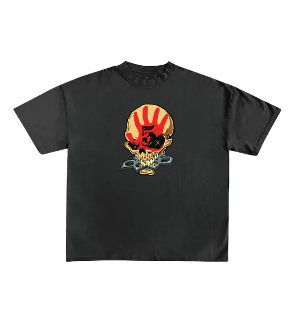 Five_Finger_Death_Punch_Designed_Cotton_Oversized_Tee