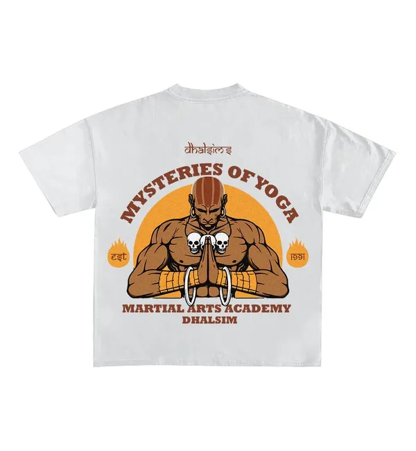 Dhalsim_Designed_Cotton_Oversized_Tee