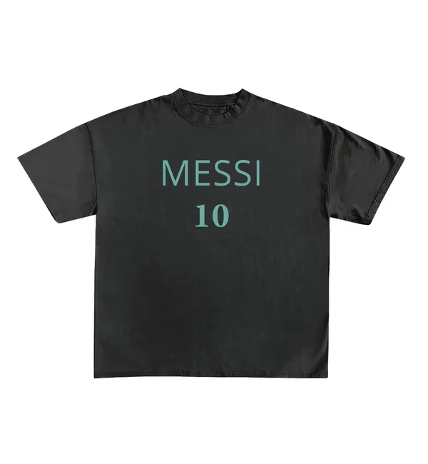 Messi_Goat_Designed_Cotton_Oversized_Tee