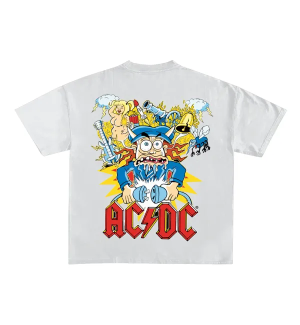 Ac/Dc_Designed_Cotton_Oversized_Tee