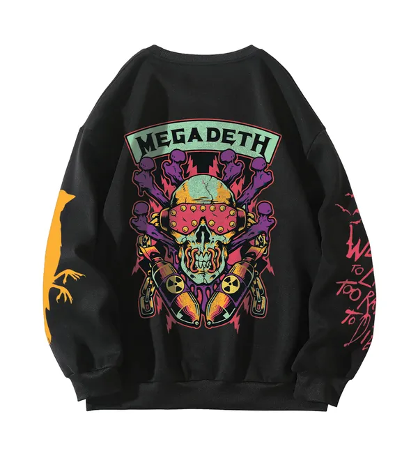 Megadeth_Designed_Cotton_Oversized_Sweatshirt