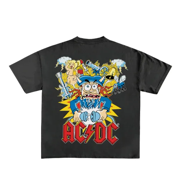 Ac/Dc_Designed_Cotton_Oversized_Tee