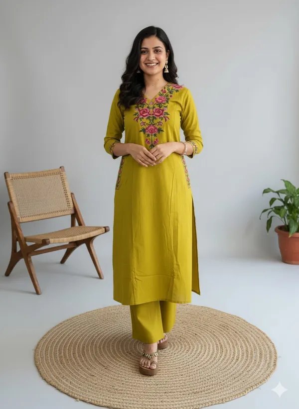 Elegant_Mustard_Yellow_Embroidered_Kurta_Set_for_Women