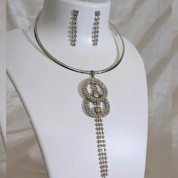 Western_SS_&_Stones_Necklace_Set