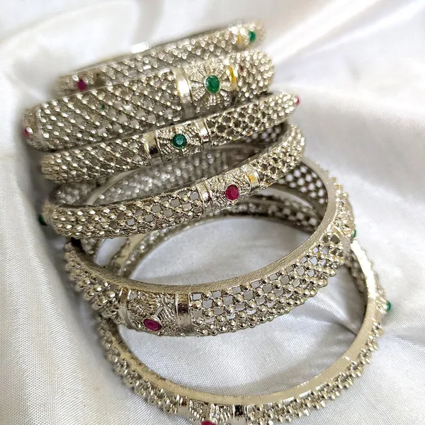 Silver_Oxidized_Bangles