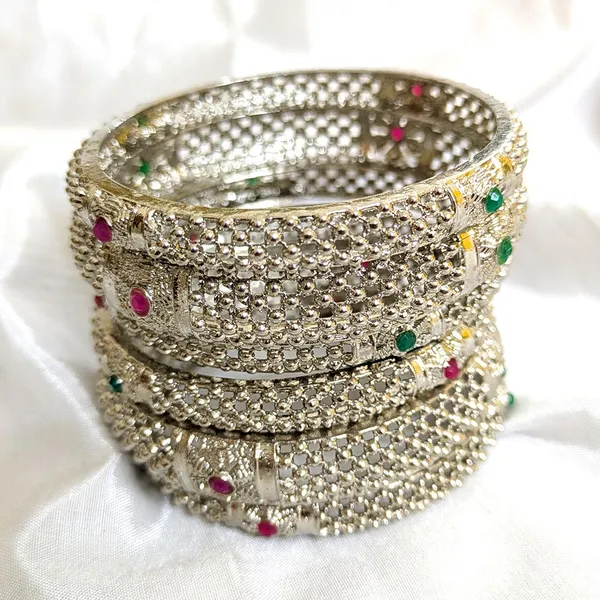 Silver_Oxidized_Bangles