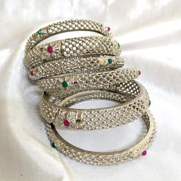 Silver_Oxidized_Bangles