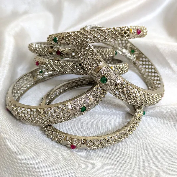 Silver_Oxidized_Bangles