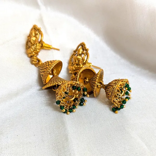 Traditional_Gold_finish_Earrings