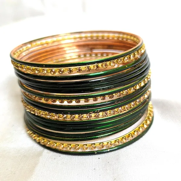Golden_&_Green_Shade_Copper_Bangles
