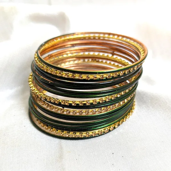 Golden_&_Green_Shade_Copper_Bangles