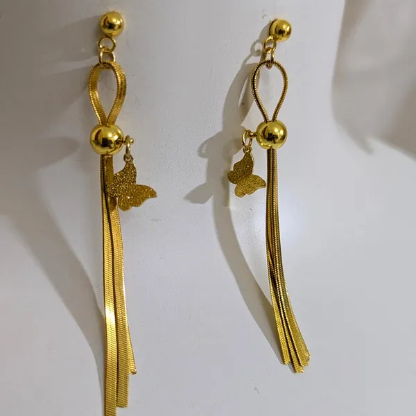 Western_Gold_Finish_Earrings