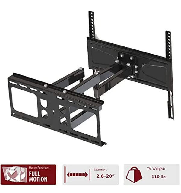 Black_6_Way_Swivel_Tilt_Tv_Wall_Mount_For_Lcd/Led_Tv'S_Upto_32_To_70_In