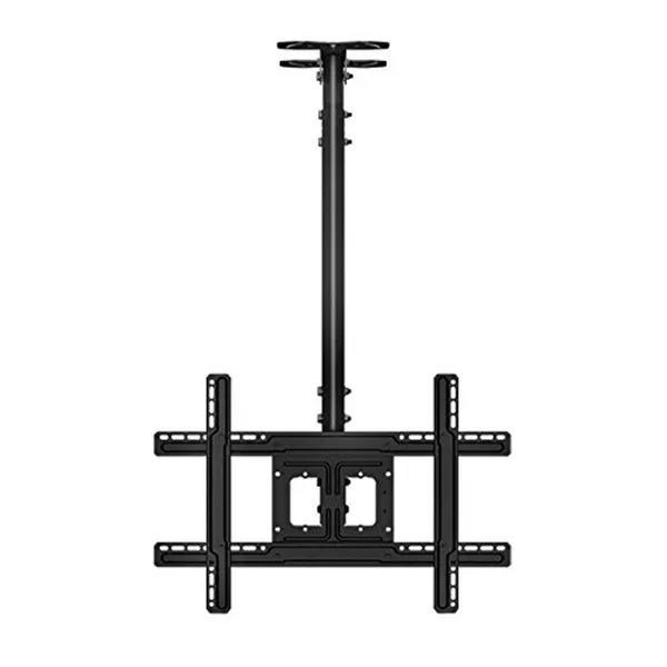 Black_Adjustable_Heavy_Duty_Tv_Ceiling_Mount_For_32_To_70_In_Lcd_Led_Flat_Panel_Screens_And_Monitors_Up_To_68Kg_Steel