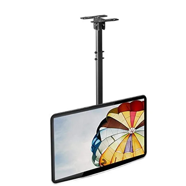 Black_Adjustable_Heavy_Duty_Tv_Ceiling_Mount_For_32_To_70_In_Lcd_Led_Flat_Panel_Screens_And_Monitors_Up_To_68Kg_Steel