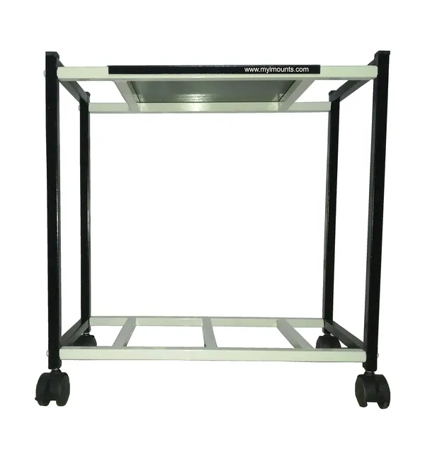 Black_Metal_Ups_Battery_Storage_Inverter_Table_Top_Trolly