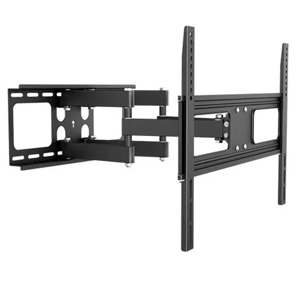 Black_B446_Swivel_Tilt_Dual_Arm_Full_Motion_Tv_Wall_Mount_For_Lcd/Led_Plasma_Tv'S_Upto_32_To_55_In_For_Flat_Or_Corner_Mounting