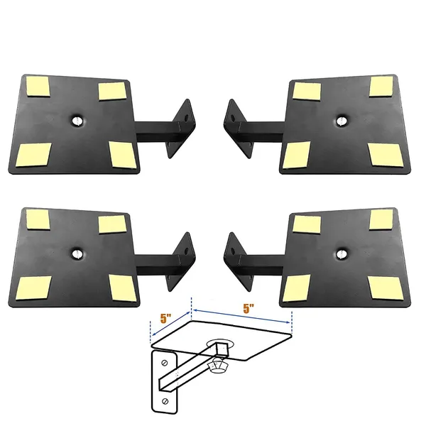 Black_Book_Shelf_Speaker_Wall_Mount_Stand_(5_In_X_5_In_(4_Stand))