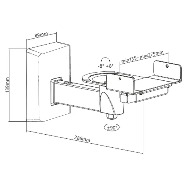 Black_Speaker_Wall_Mounts,_Pair_Of_Universal_Side_Clamping_Bookshelf_Speaker_Mounting_Brackets,_Large_Or_Small_Speakers,_2_Mounts,_33_Lbs_Capacity