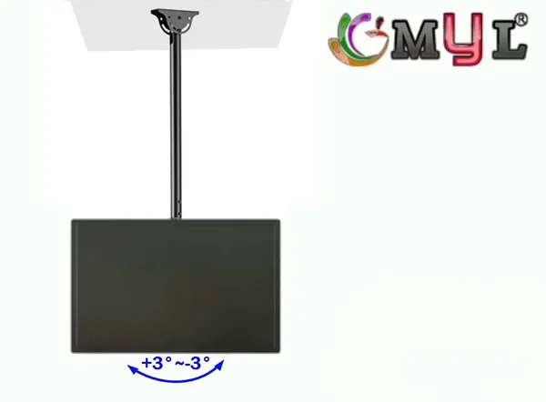 Black_Product_Summary:_Premium_Heavy_Duty_Full_Motion_Cantilever_Tilt_Swivel_Ceiling_Mount_Bracket_For_Led,_Lcd_And_Plasma