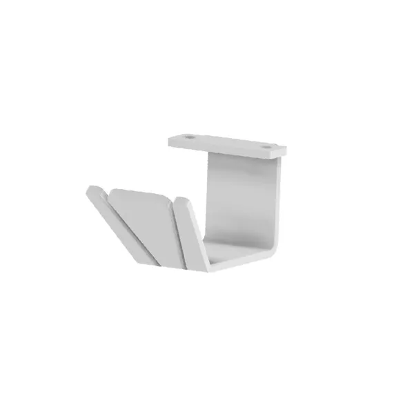 White_Hphc_Headphone_Under_Desk_Mount_Stand_Hanger/Holder_Metal_Headphone_Stand_Screw_Type_(Pack_Of_1_)