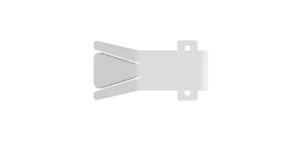White_Hphc_Headphone_Under_Desk_Mount_Stand_Hanger/Holder_Metal_Headphone_Stand_Screw_Type_(Pack_Of_1_)