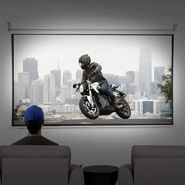 Black_Universal_Projector_Screen_Wall/Ceiling_Mount_Kit/Stand,_9_Cm_Adjustable,_Brackets/Hanger,_50_Kg_Weight_Capcity